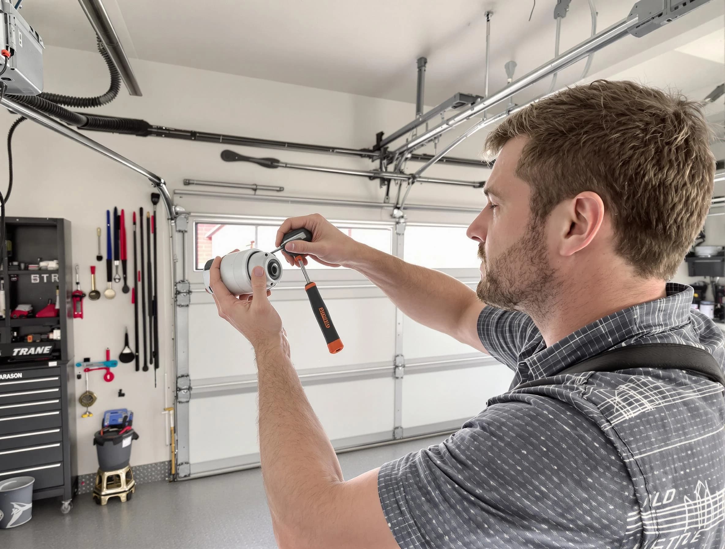 Garage door opener repair service by Lehi Garage Door Repair in Lehi