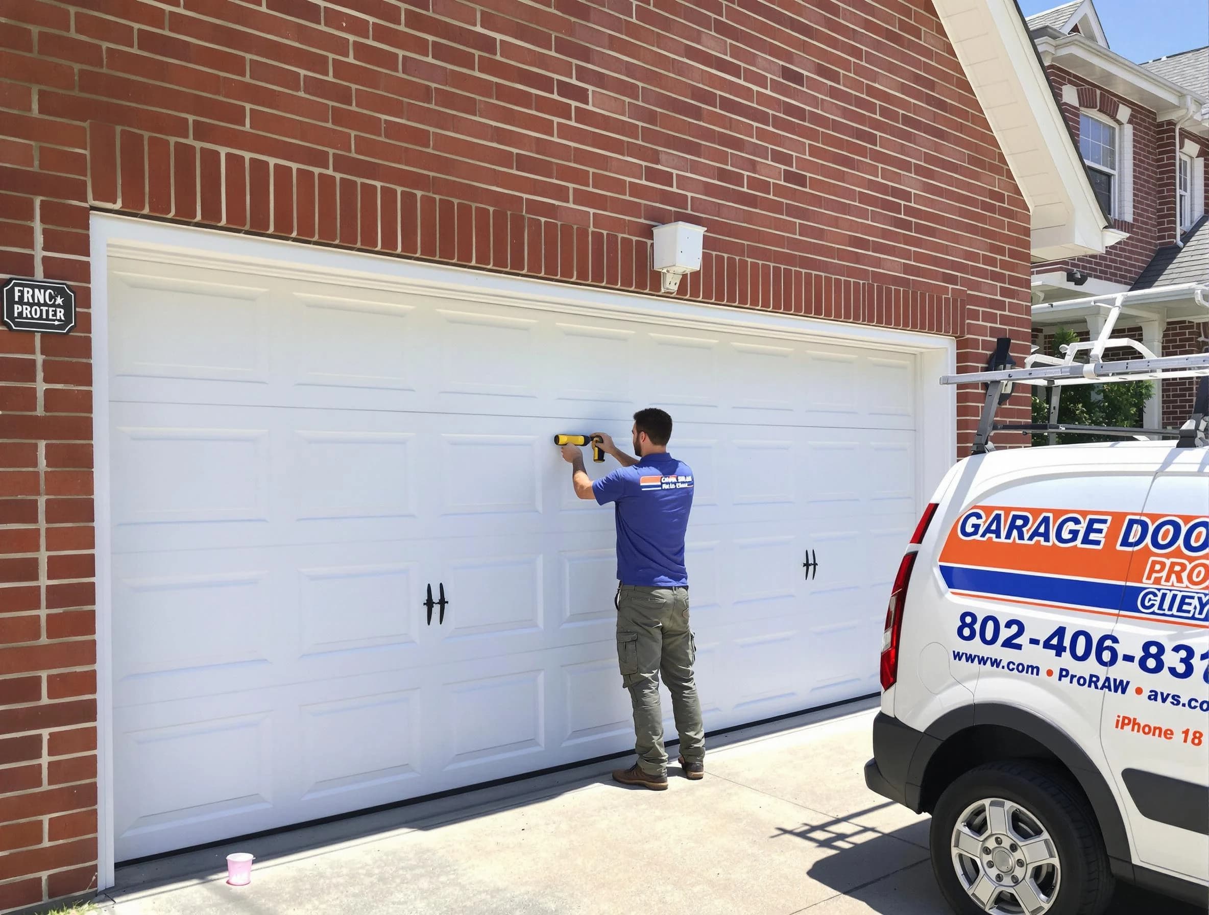 Local garage door repair service by Lehi Garage Door Repair in Lehi