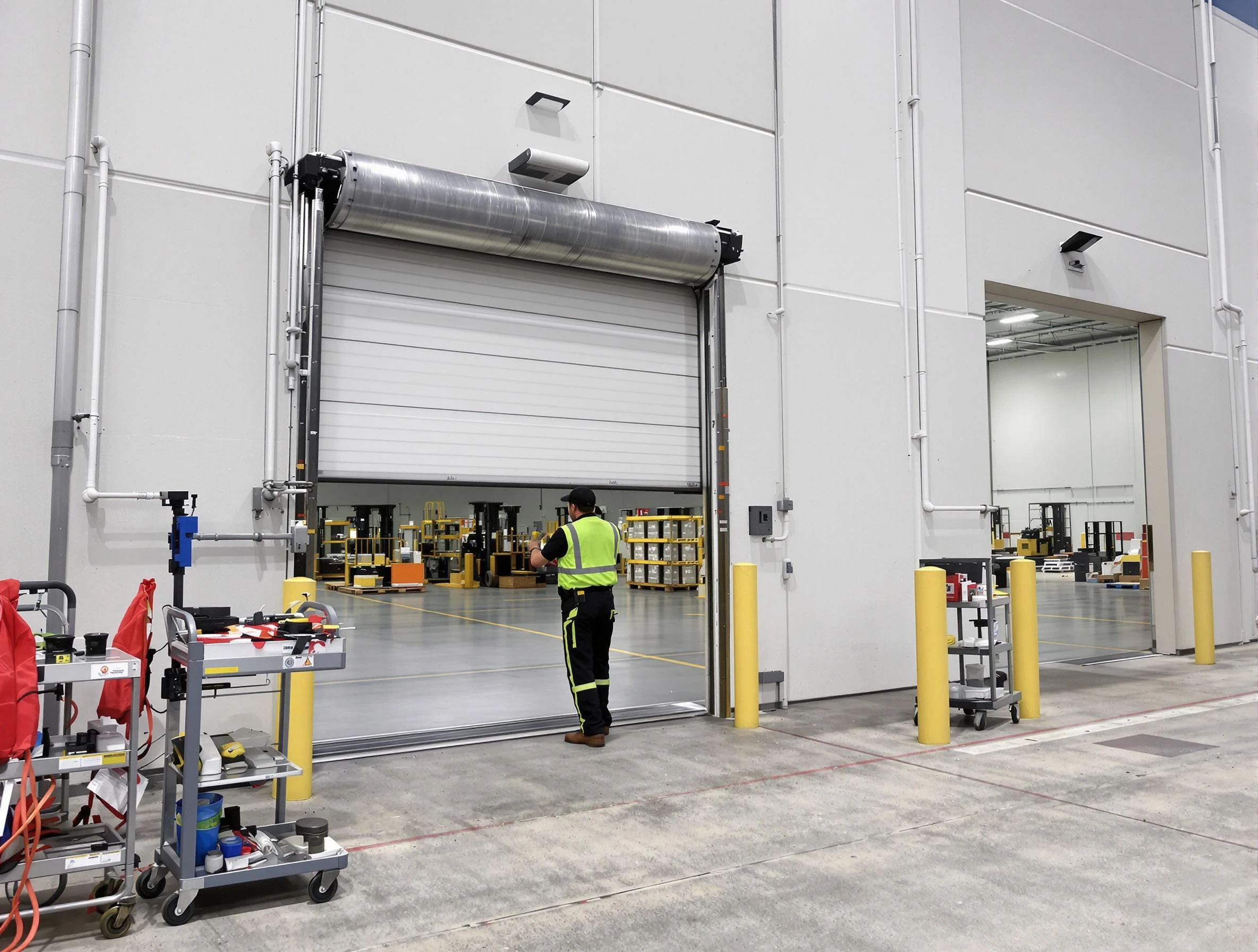 Commercial Garage Door Repair in Lehi